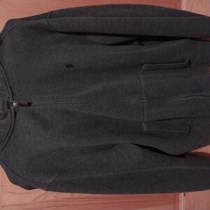 Polo Ralph Lauren Dark Gray Zip-Up Hoodie Size Large